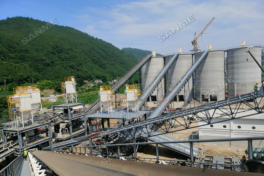 拉豪集团骨料项目｜由上海galaxy银河股份承建的拉豪集团哥伦比亚骨料项目即将完成设备安装